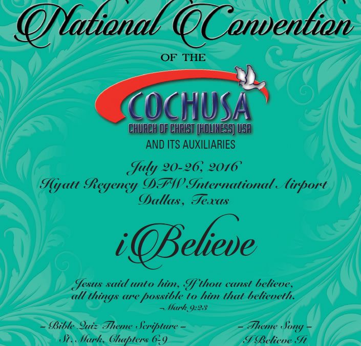 2016 National Convention Program