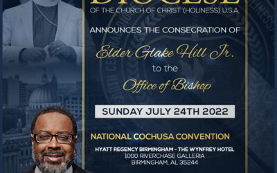 Consecration of Elder Glake Hill Jr.