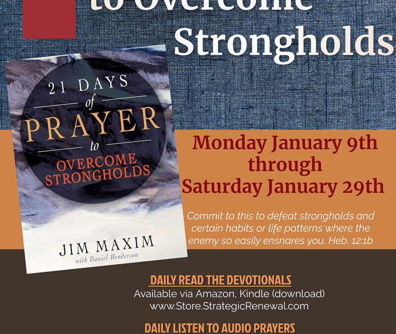 21 Days of Prayer To Overcome Strongholds