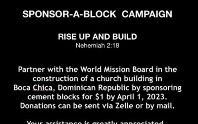 Sponsor A Block Campaign